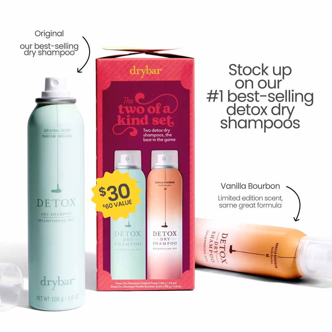 Drybar  Two of a Kind Detox Dry Shampoo Set