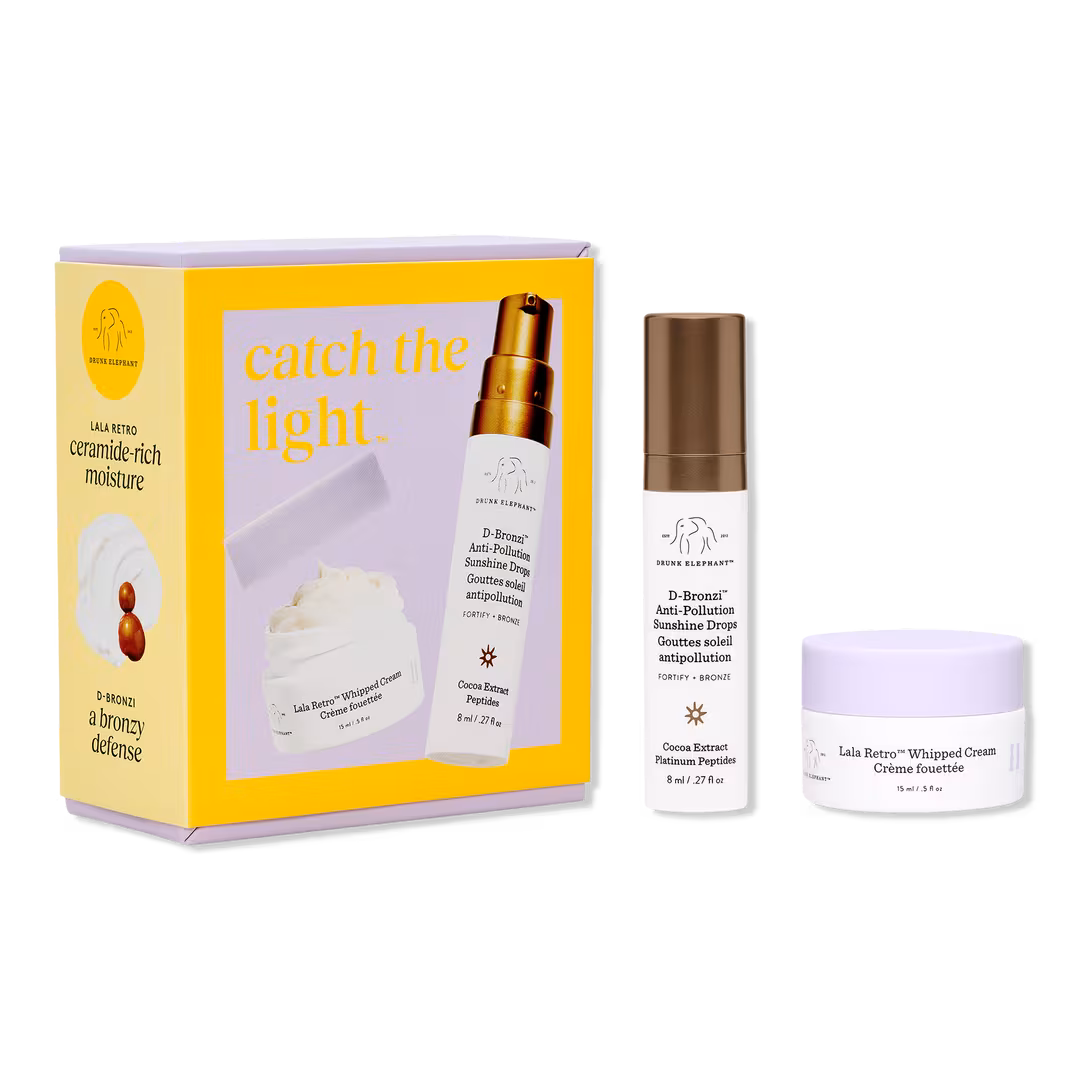 Drunk Elephant  Catch the Light: Nourish and Bronze Kit