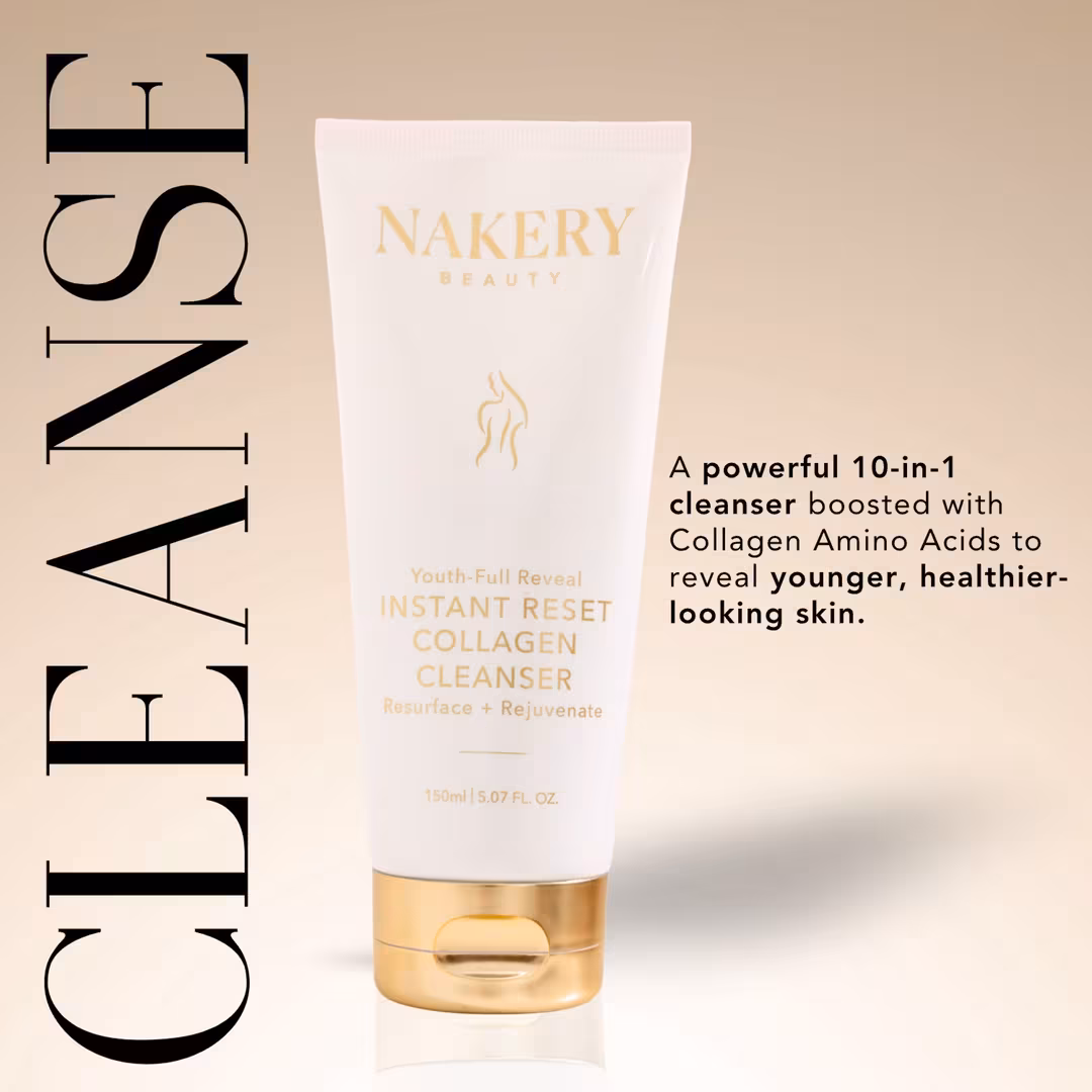 NAKERY BEAUTY  YouthReveal Instant Reset Collagen Cleanser