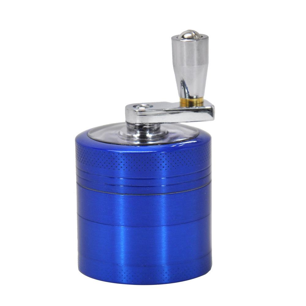 Zinc Alloy 4 Layer Crank Herb Grinder