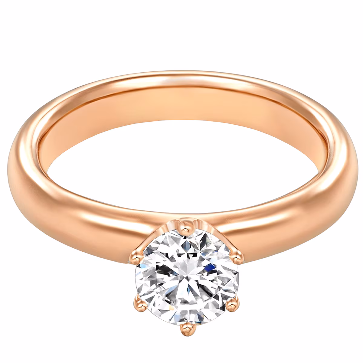 Ring Sterling Silber Zirkonia in Roségold