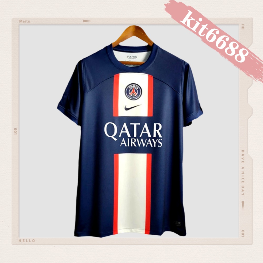 2022/2023 Paris Saint-Germain Second Home Football Shirt (Fan Edition）