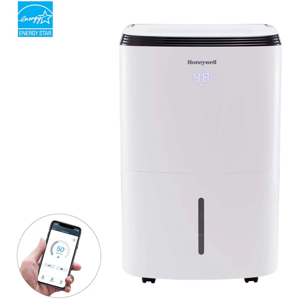 Honeywell 70 Pint Energy Star Dehumidifier Up to 4000 Sq. Ft., TP70AWKNR