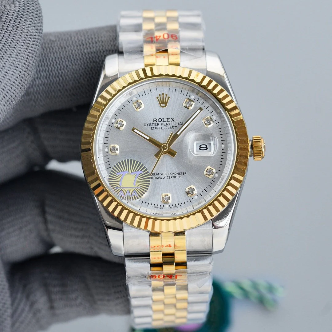 Rolex Watch DATEJUST 41MM TWO-TONE GREY DIAL JUBILEE BRACELET Watch