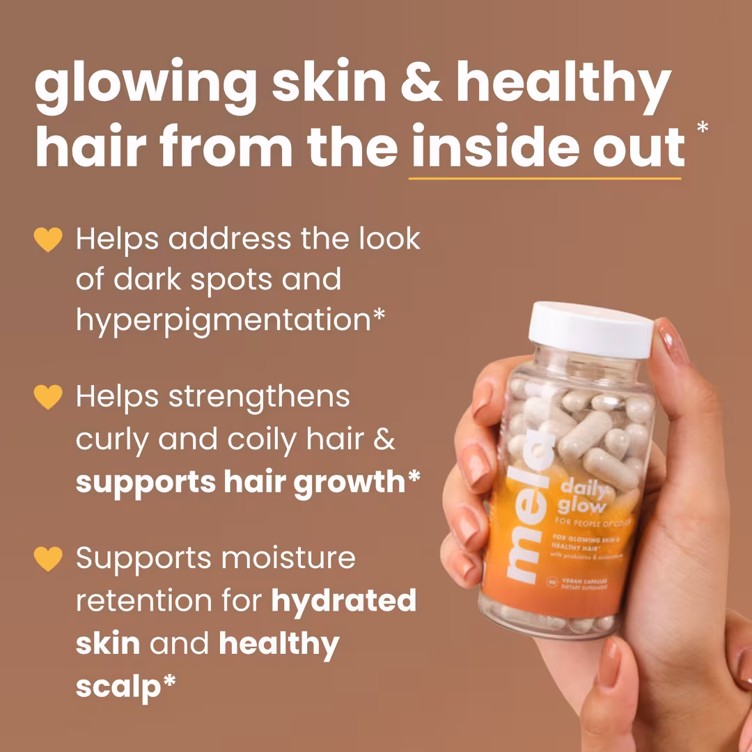 Mela Vitamins  Daily Glow for Women of Color