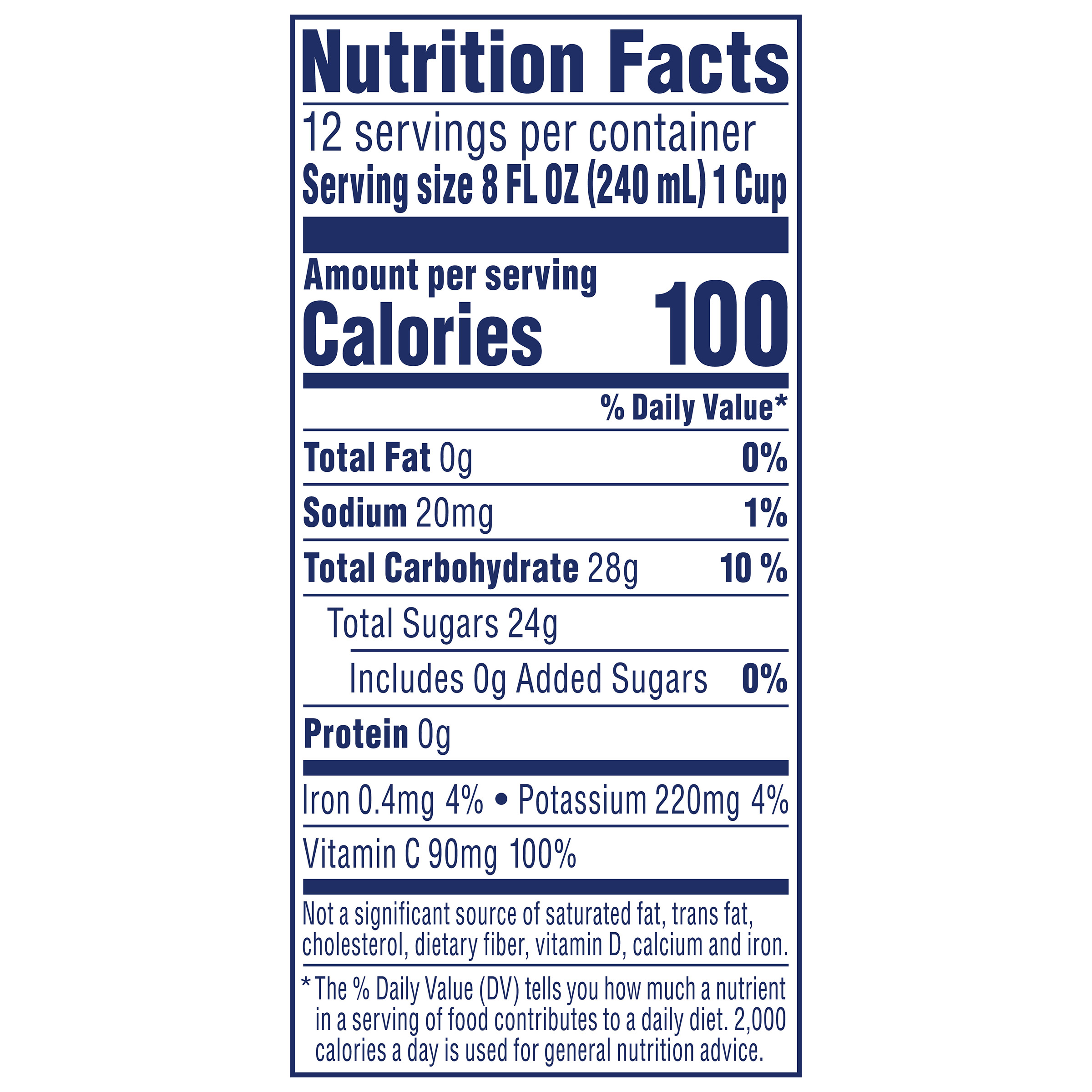 Kirkland Signature, Ocean Spray Cranberry Premium 100% Juice, 96 fl oz, 2-Count