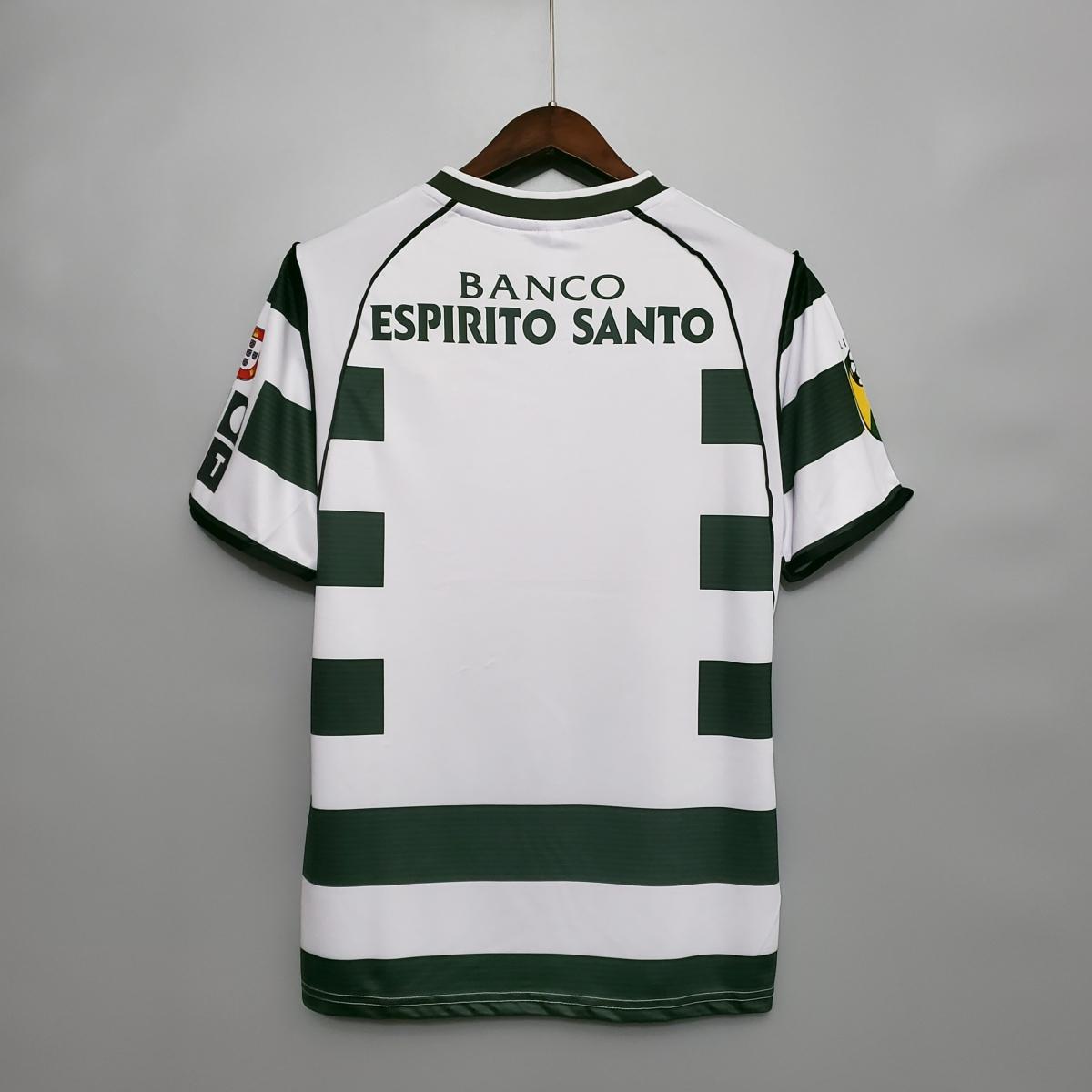 2001/2003 Lisbon home Retro Football Shirt（Fan Edition）