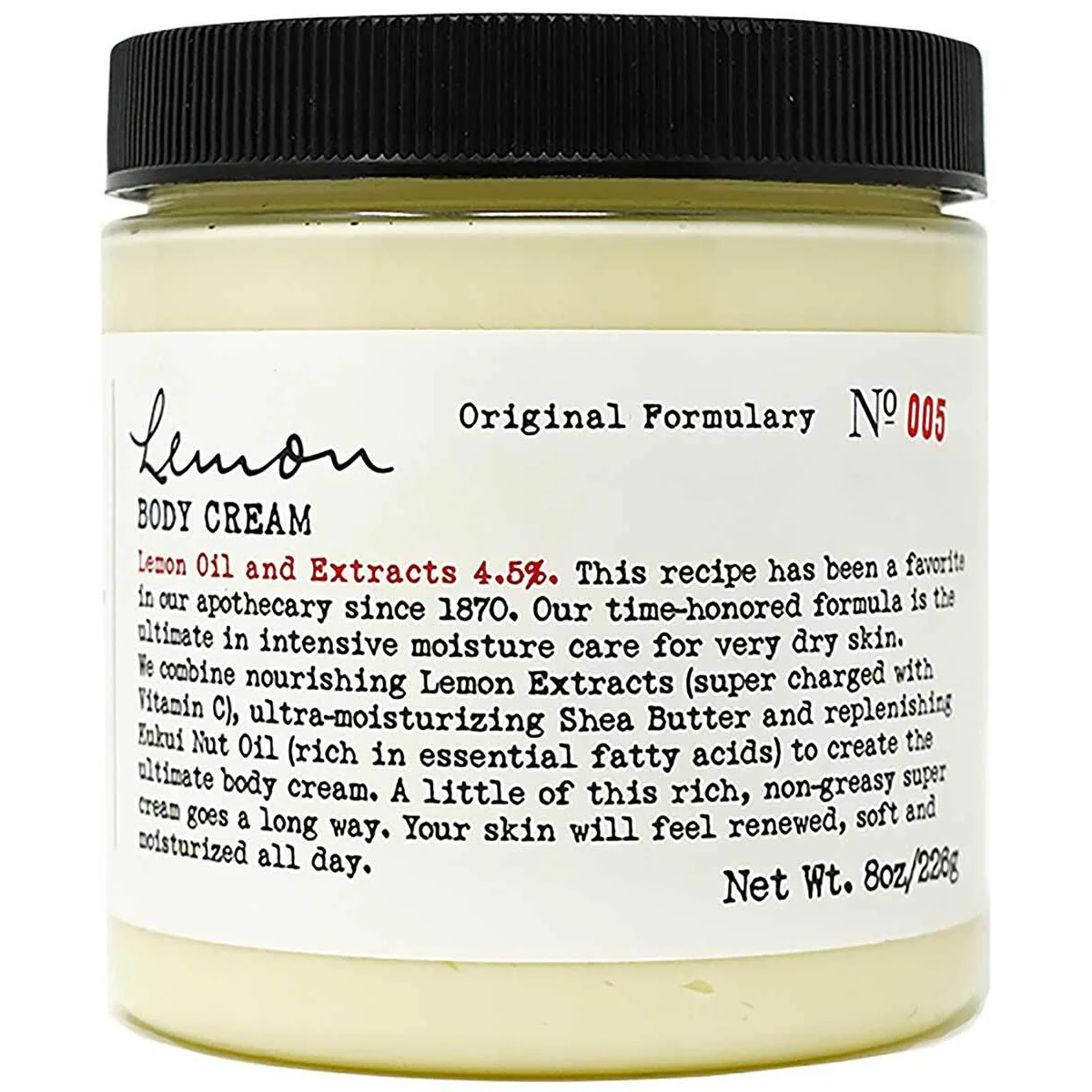 Lemon Body Cream