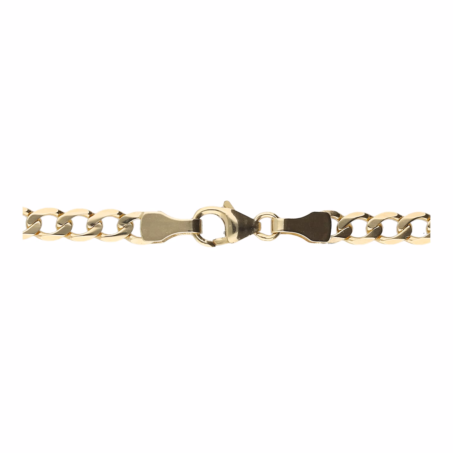 Kette Panzerkette, massiv, Gold 585