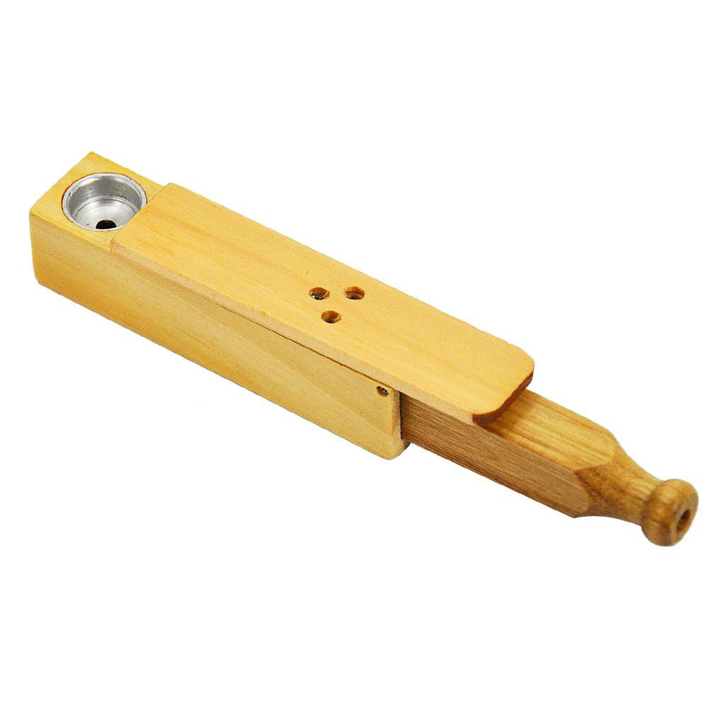 Push-pull Wooden Pipe