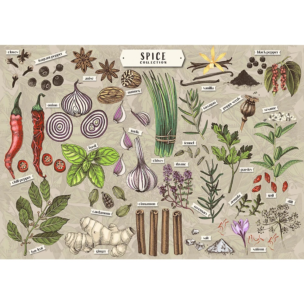 Puzzle Premium Plus Quality 500 El. Finders Keepers: Przyprawy