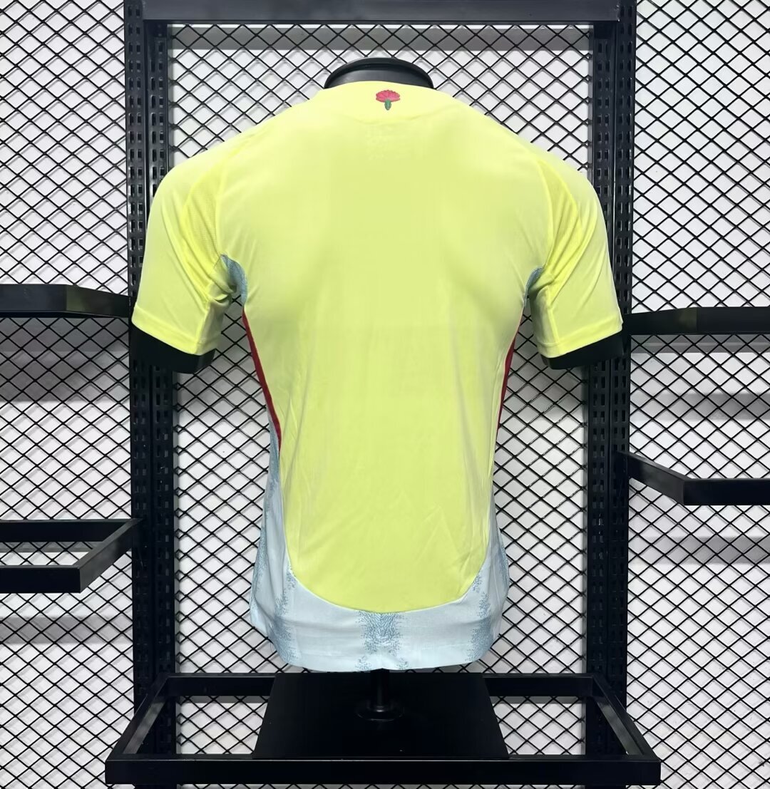 Spain 2024-25 Euro Away Jersey Player Version
