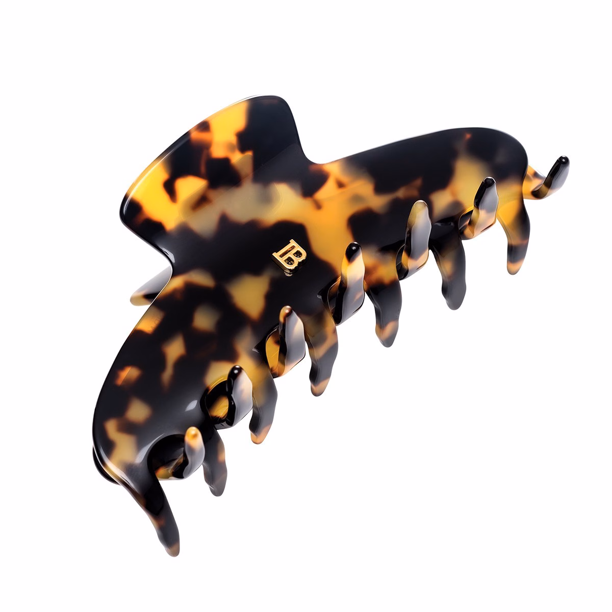 HC Cellulose Acetate Pince à cheveux Large Tortoise Shell
