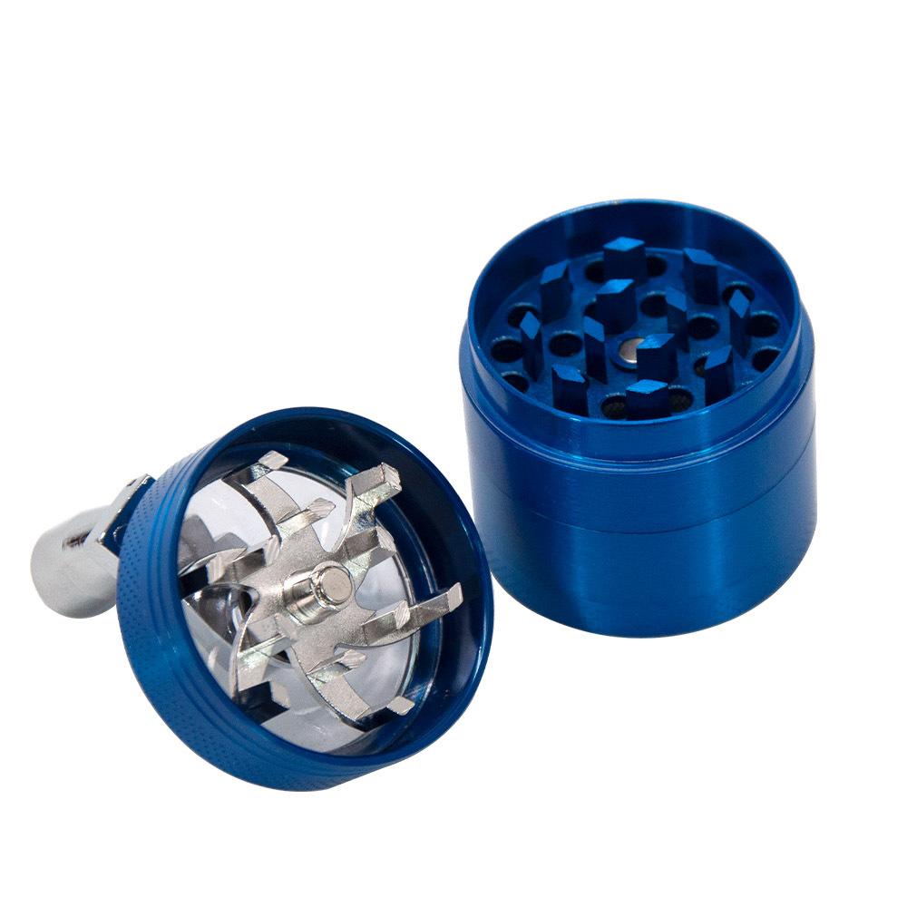 Zinc Alloy 4 Layer Crank Herb Grinder