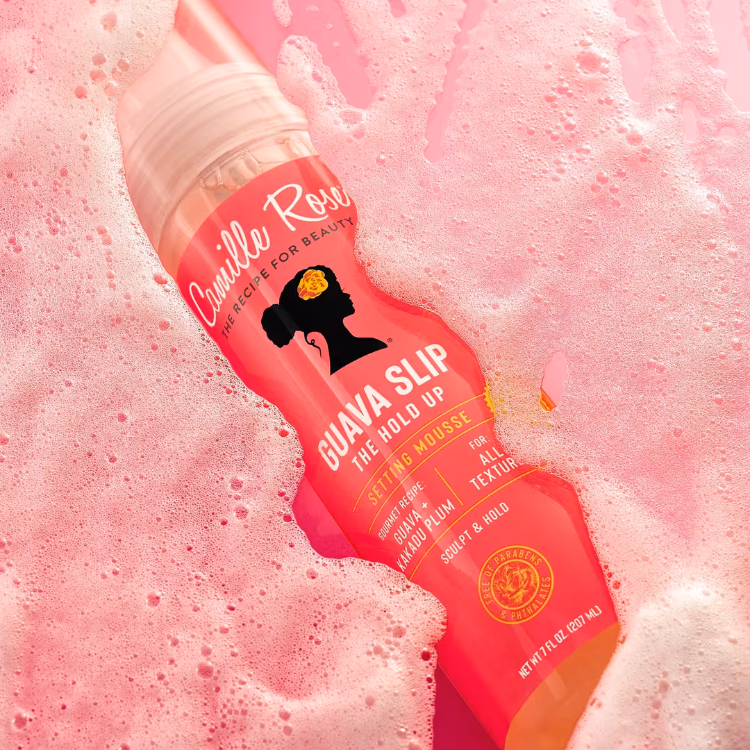 Camille Rose  Guava Slip The Hold Up Setting Mousse