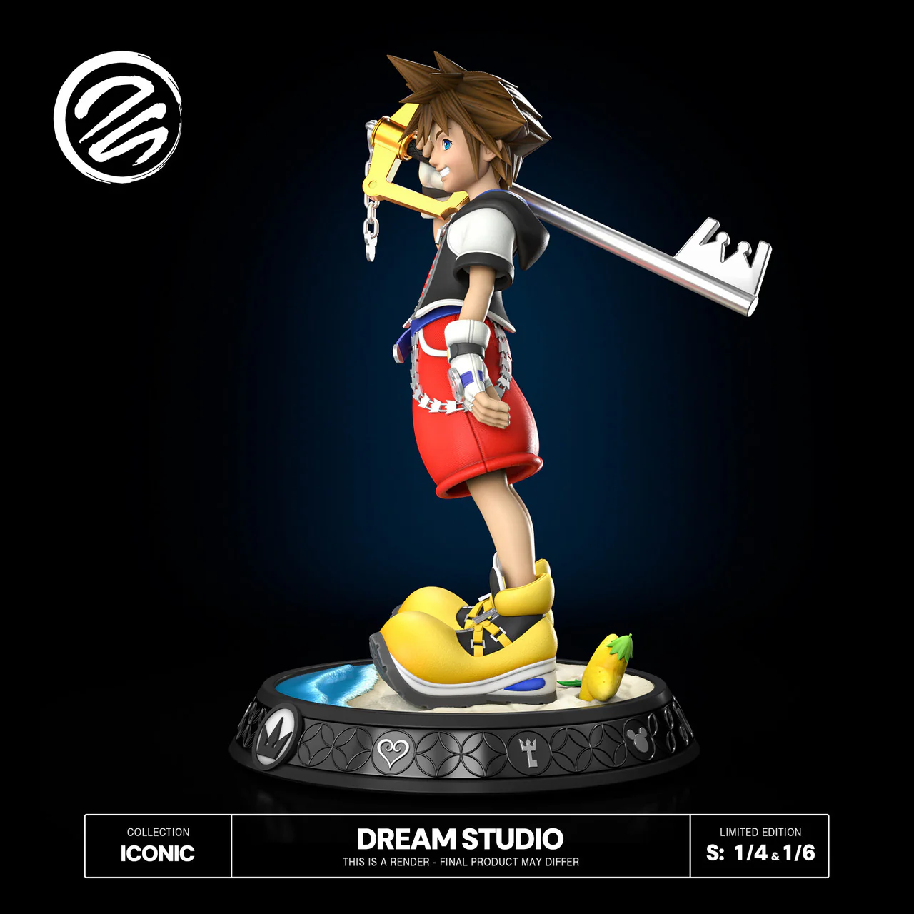 Kingdom Hearts - Sora | 1:6/1:4 Resin Statue | by Dream Studio