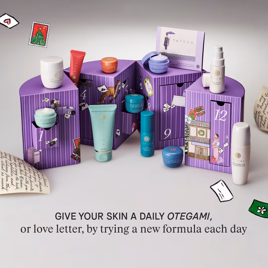 TATCHA  12 Ways To Love Your Skin Advent Calendar Gift Set