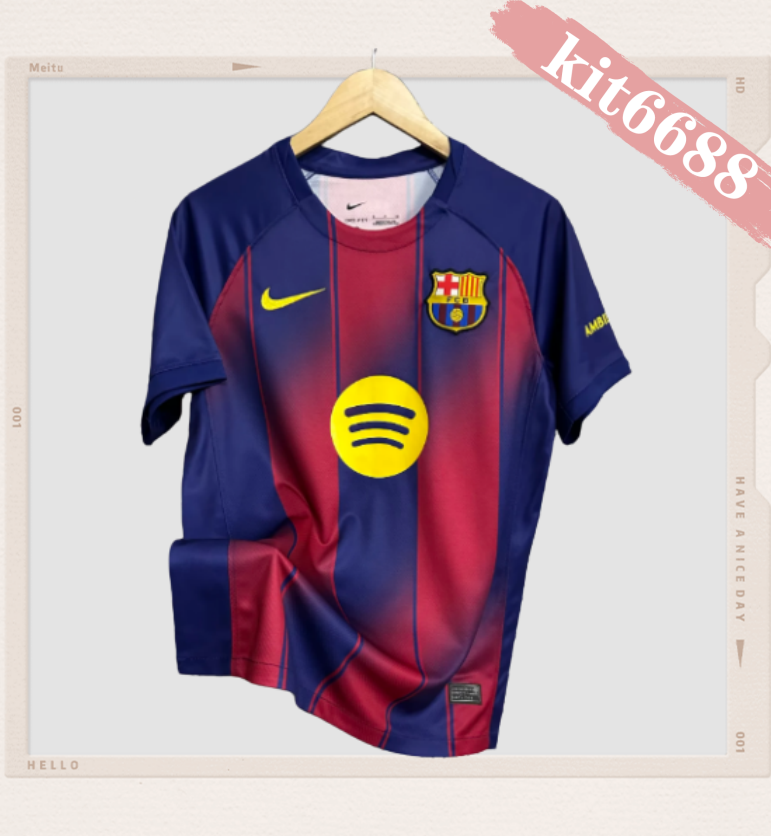 2025/2026 Barcelona Home Football Jersey (Fan)