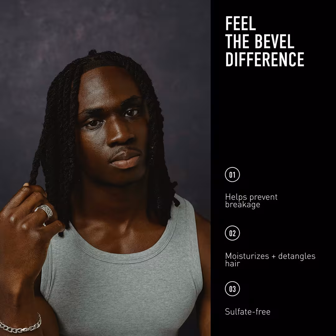 BEVEL  Moisturizing Conditioner with Shea and Coconut Oil