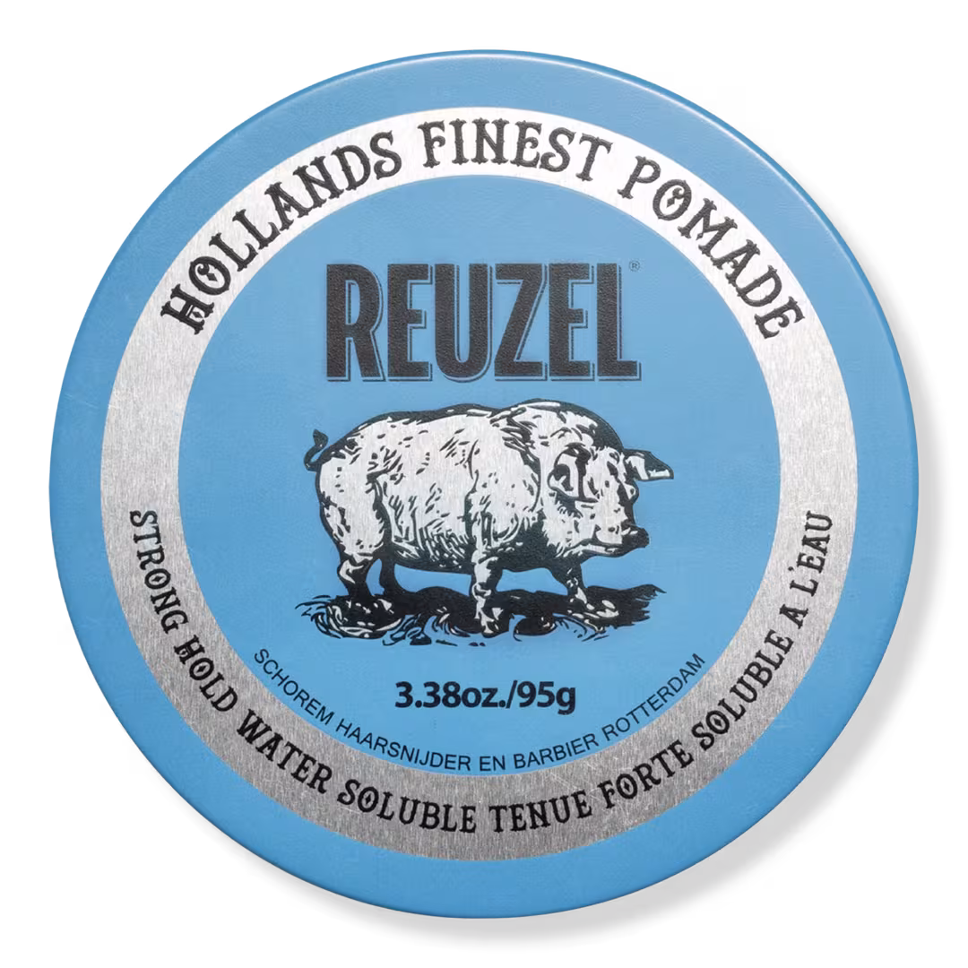 REUZEL  Blue Water Based Pomade High Shine Strong Hold