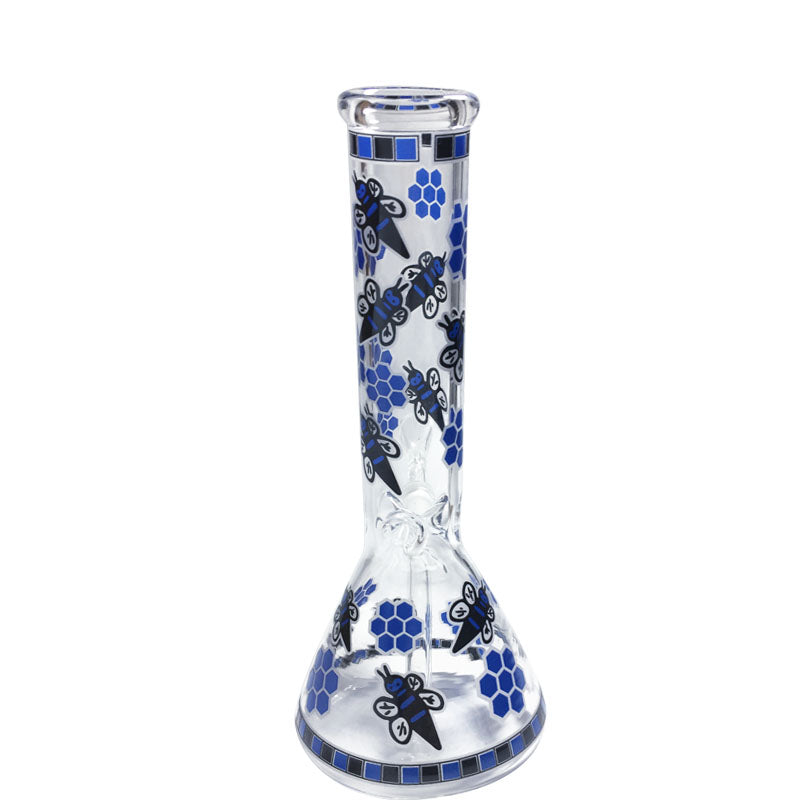8 Glow-In-The-Dark Honeybee Beaker Bong