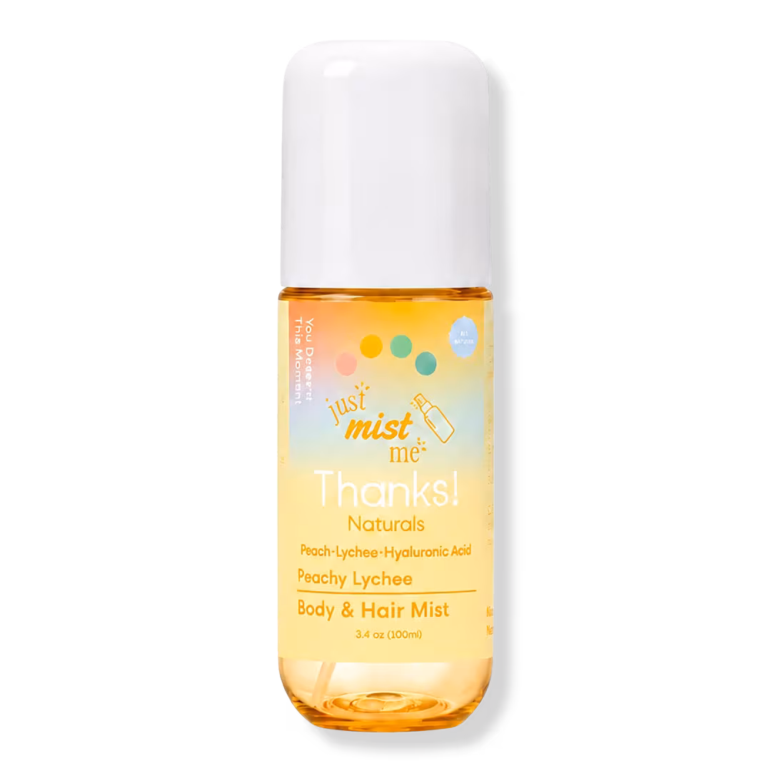 Thanks! Naturals  Peachy Lychee Body & Hair Mist