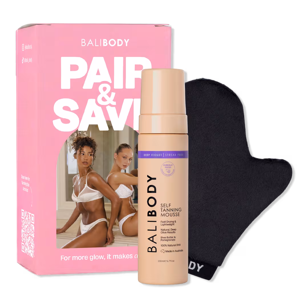 Bali Body  Self Tanning Mousse & Mitt Set