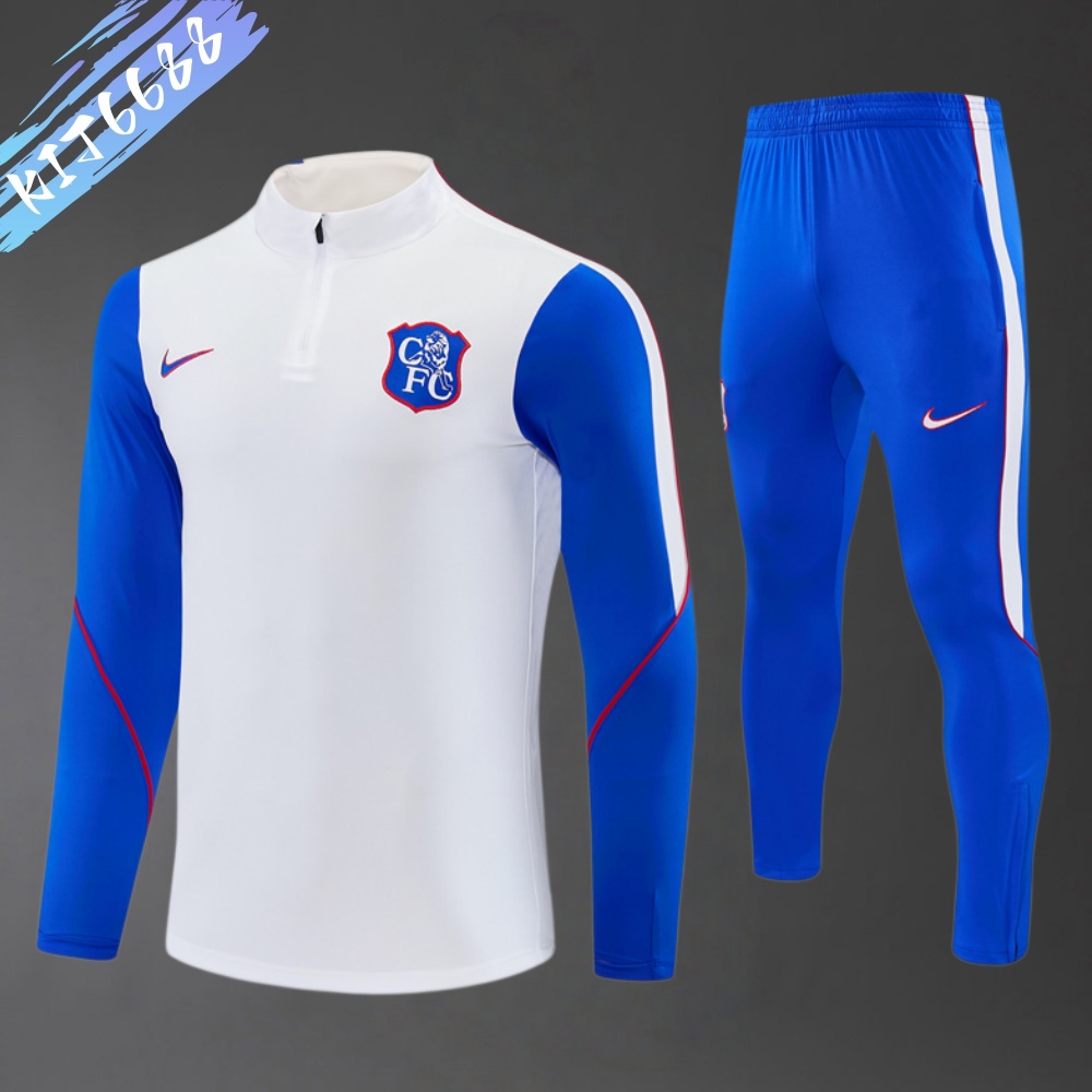 2026/2027 Chelsea Half Pull Training Suit (Adult and Children's Set)