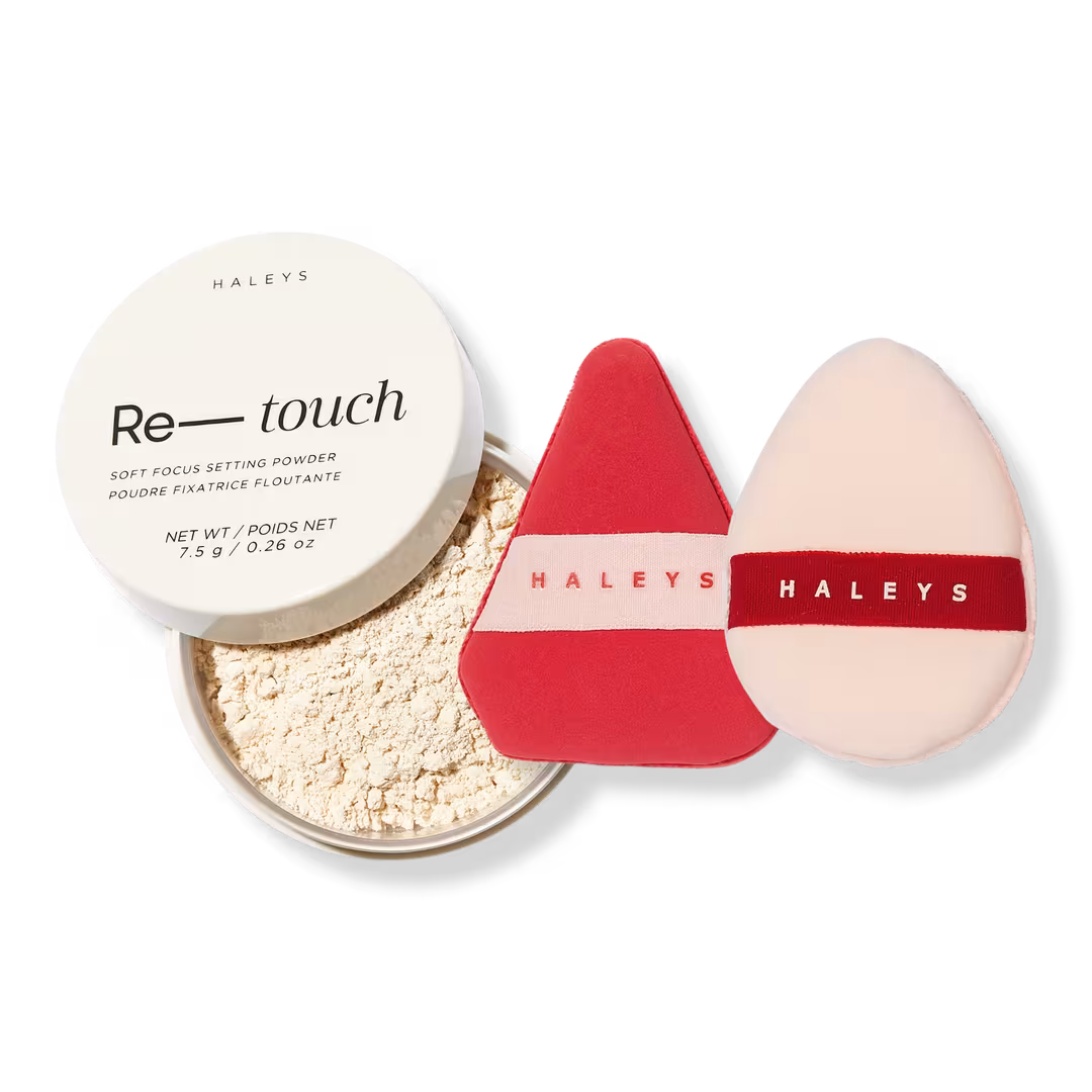 HALEYS Beauty  Airbrushed Blurring Setting Powder Duo