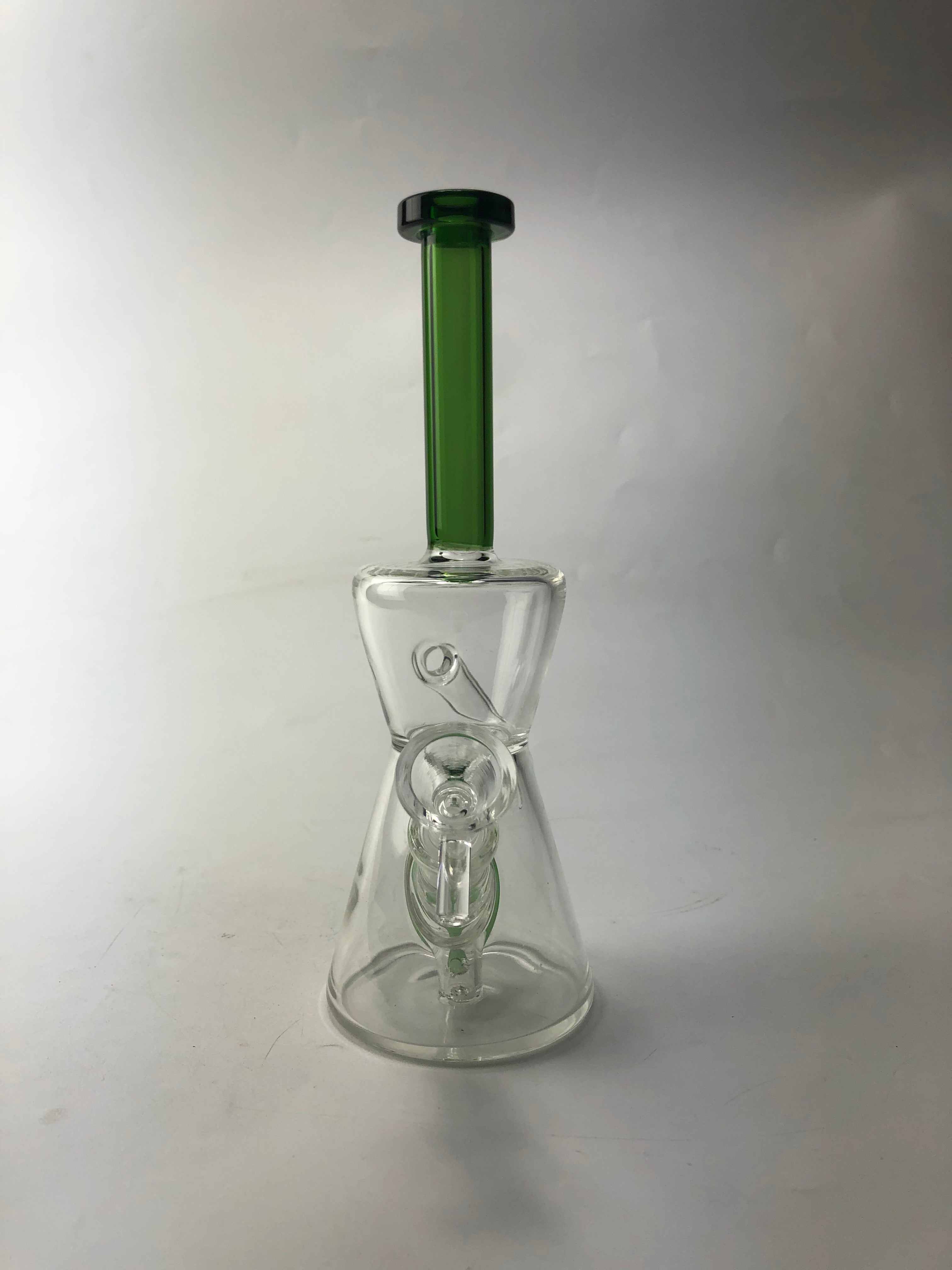 9 Glass Recycler Dab Rig