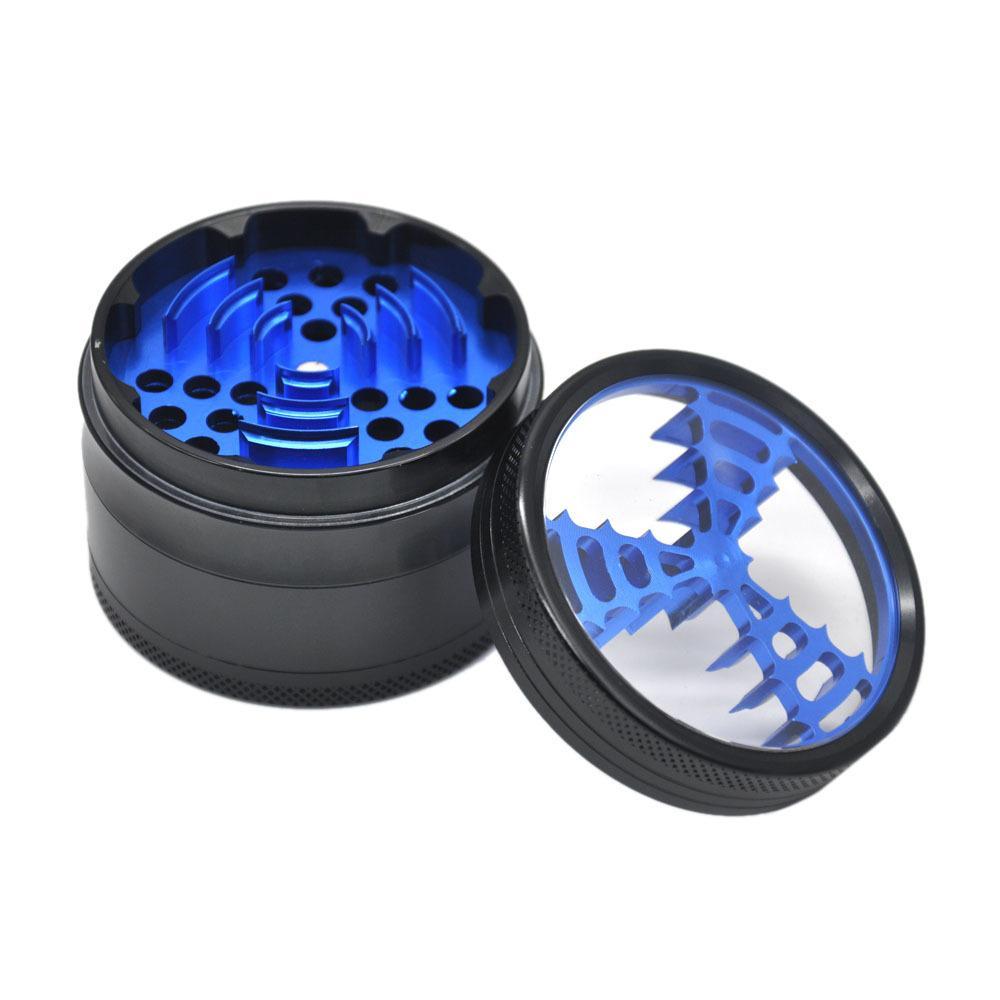 The Crusher Blade Novelty Grinder 4 Layer 63MM (4 Color)