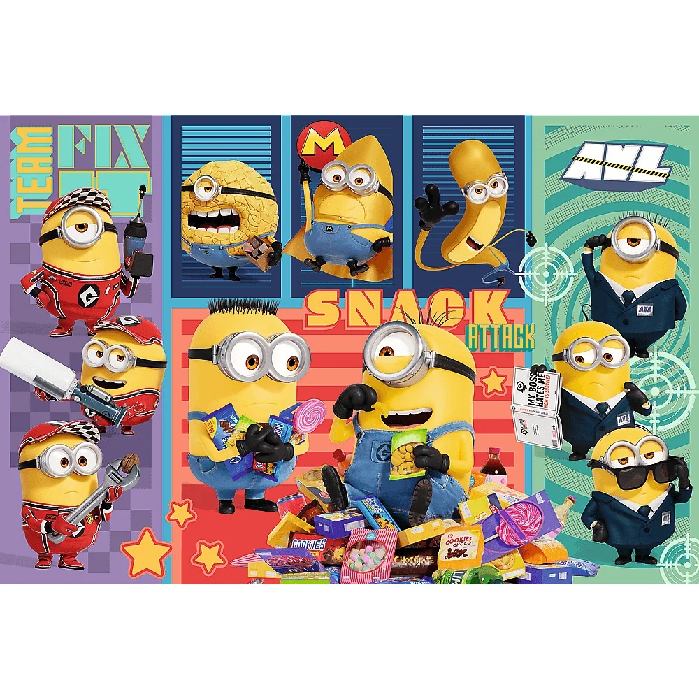 Puzzle Minionki 160 El. Minionkowa Radość
