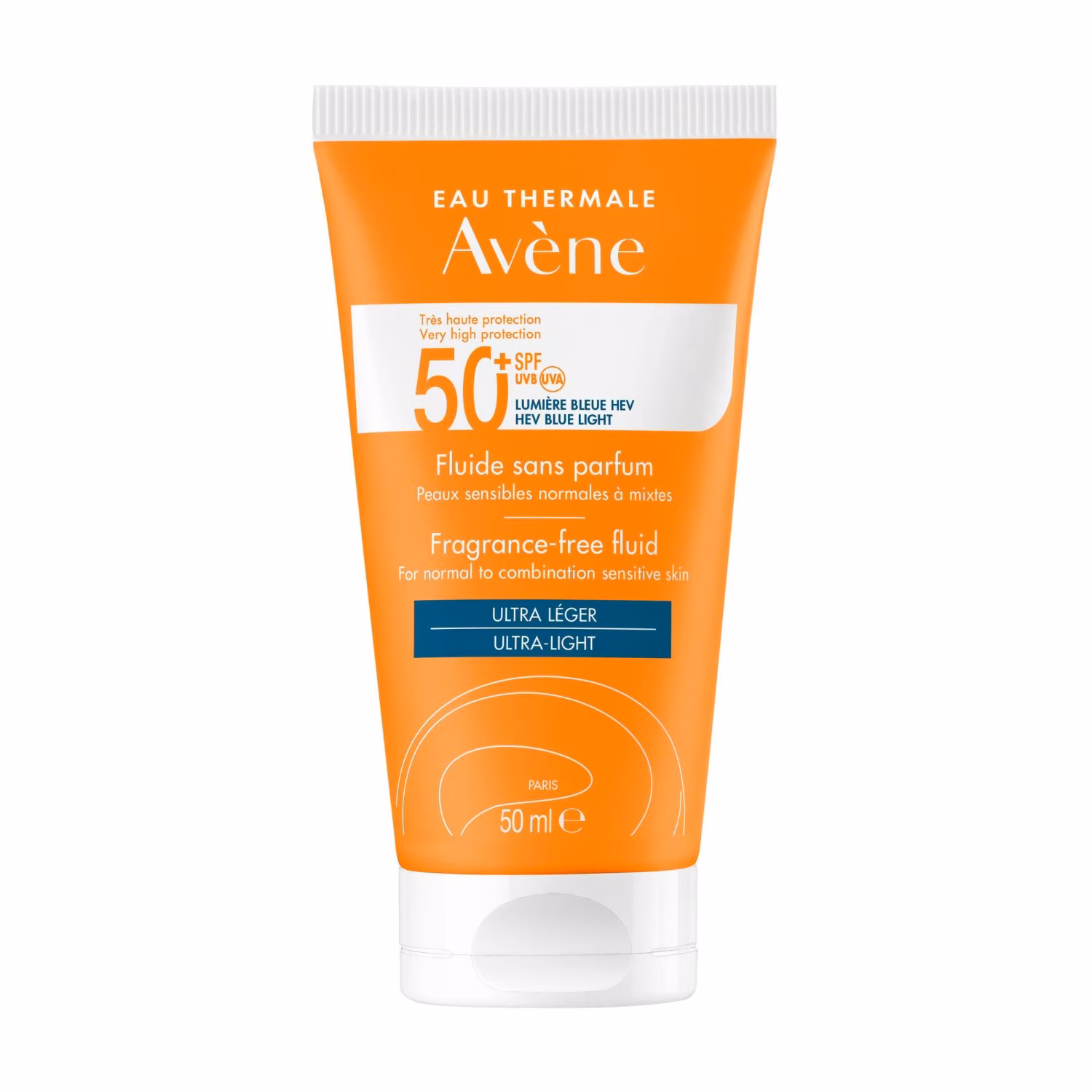 Fragrance-Free Fluid SPF 50+