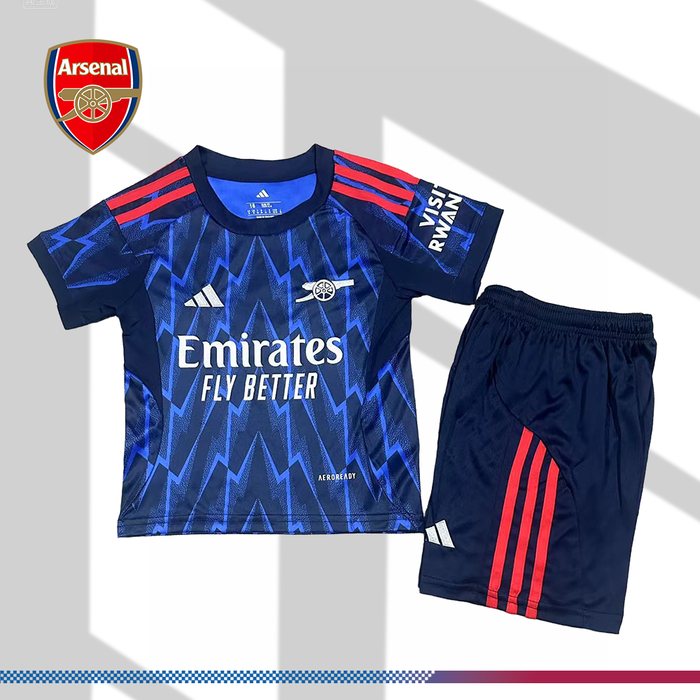 2025/2026 Arsenal Away Football Shirt (Kid's Kit socks)