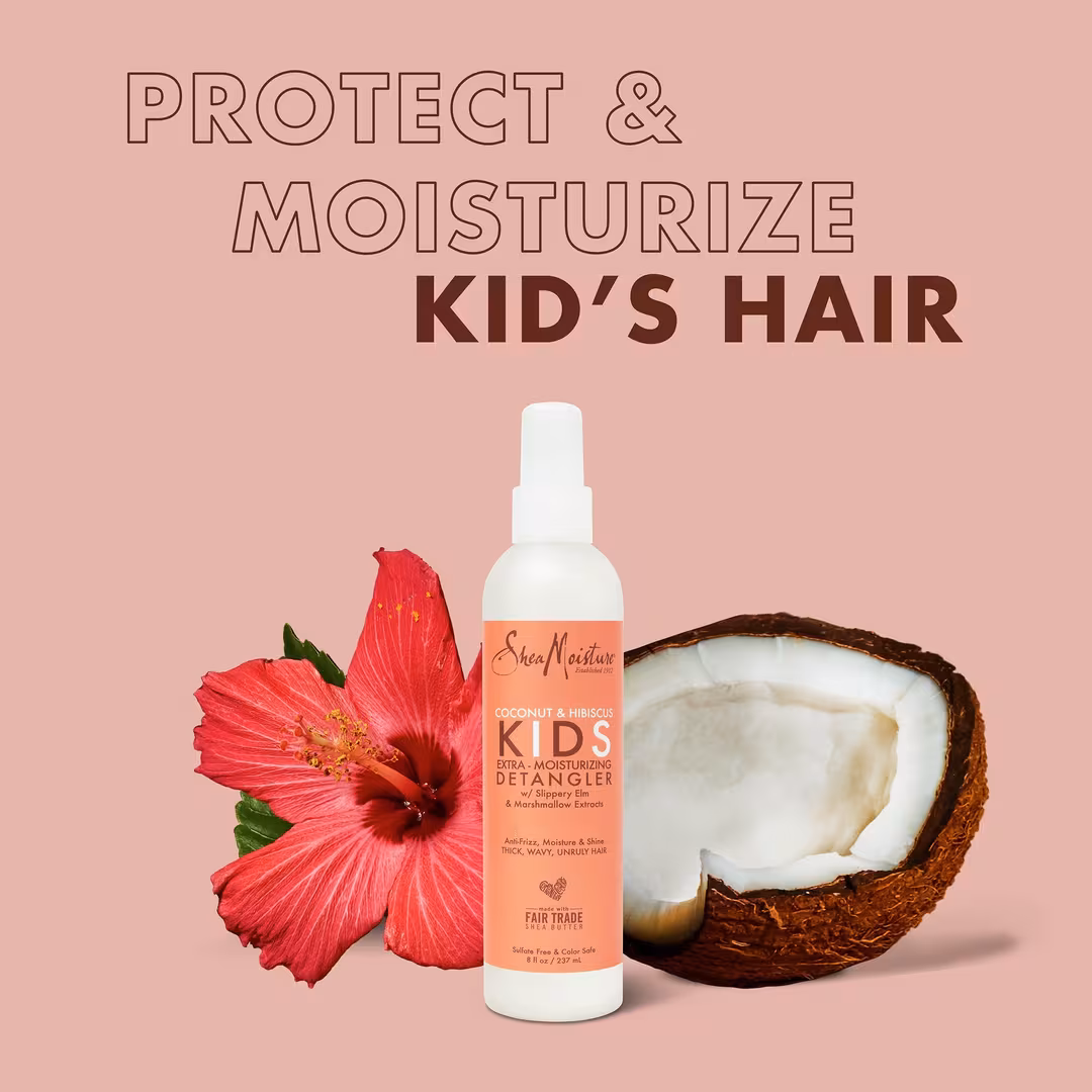 SheaMoisture  Kids Coconut & Hibiscus Extra Moisturizing Detangler