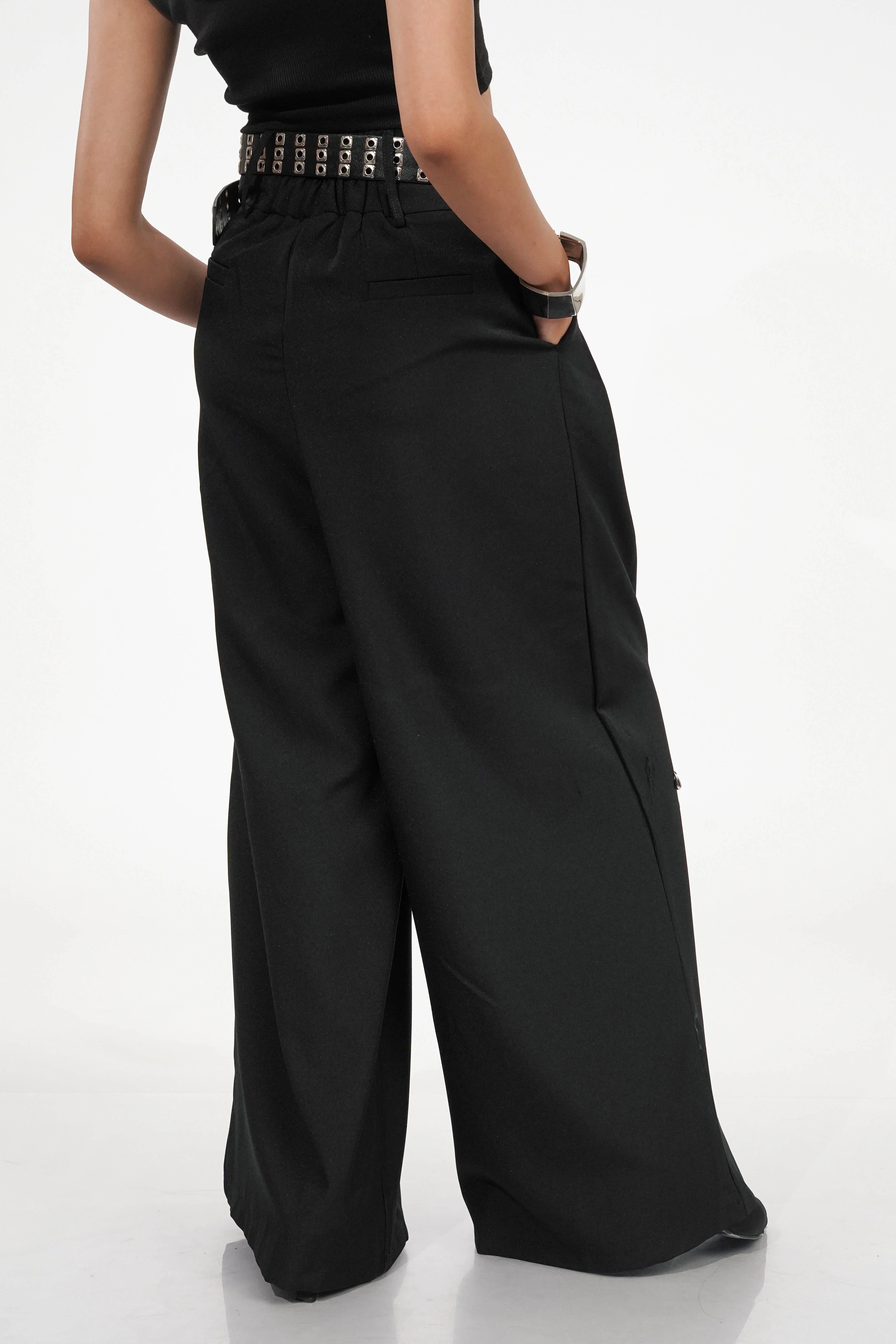 Pin Drop Pleated Pants