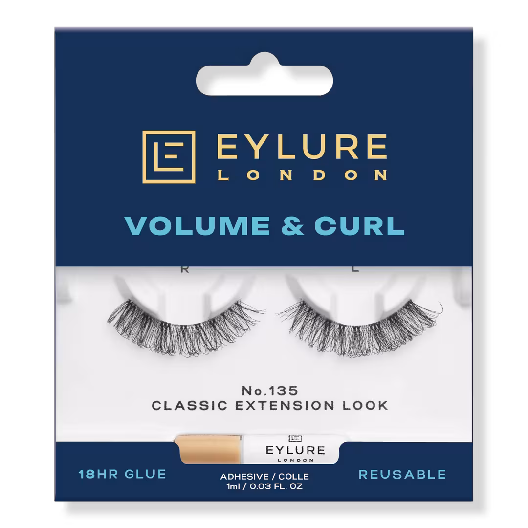 Eylure  Volume & Curl No.135 Classic Extension Look Eyelashes