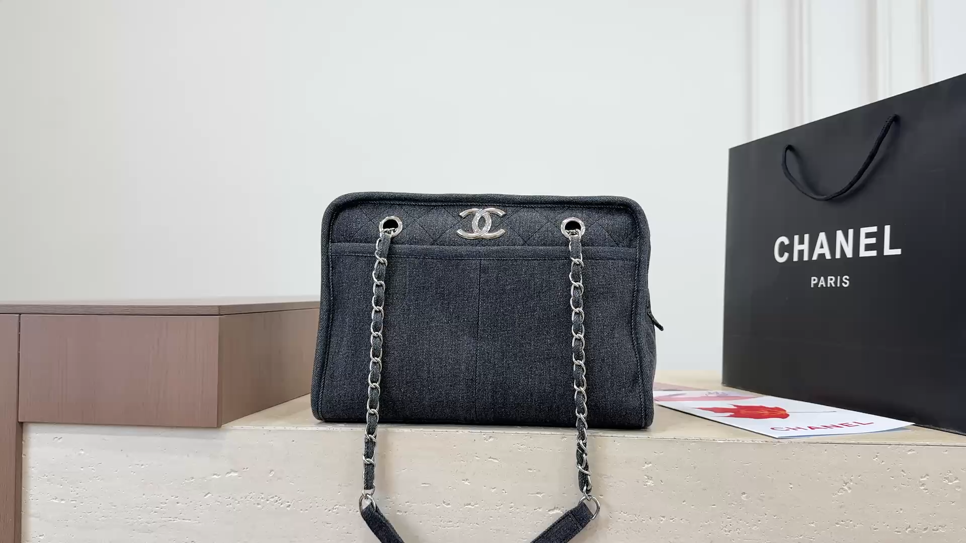 Chanel Denim Underarm Bag