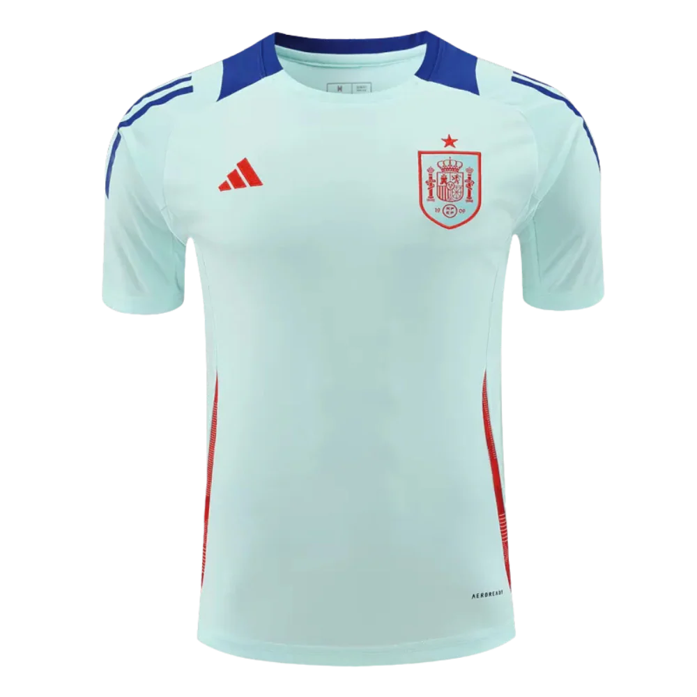 Spain Pre-Match Training Soccer Jersey Euro 2024