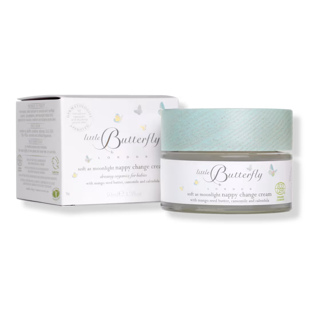 Little Butterfly London  Soft as Moonlight Nappy Change Cream