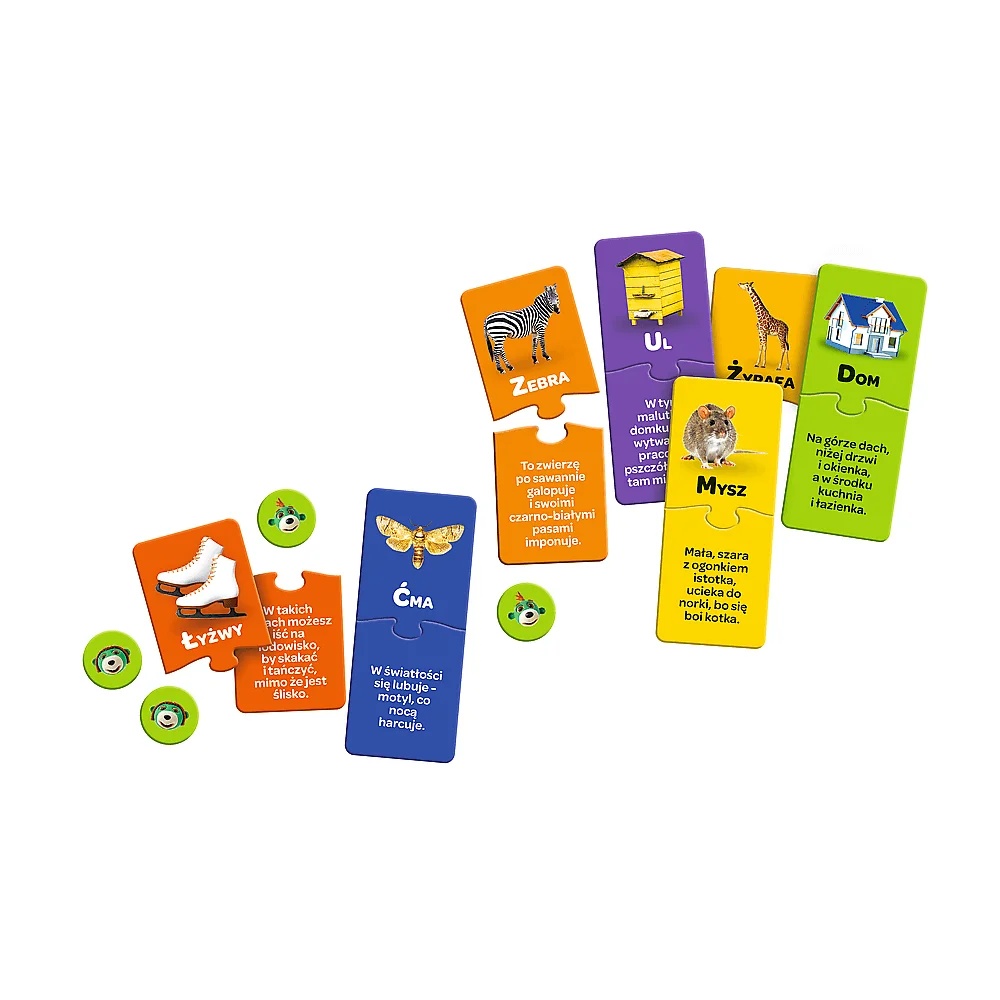 Gra Dla Dzieci Zagadkowy Alfabet Rodzina Treflików