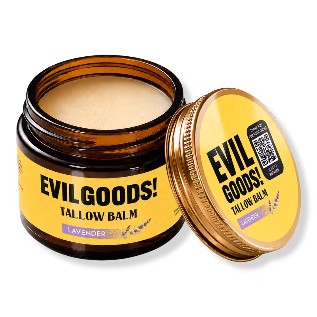 Evil Goods  Grass-Fed Beef Tallow Balm with Manuka Honey