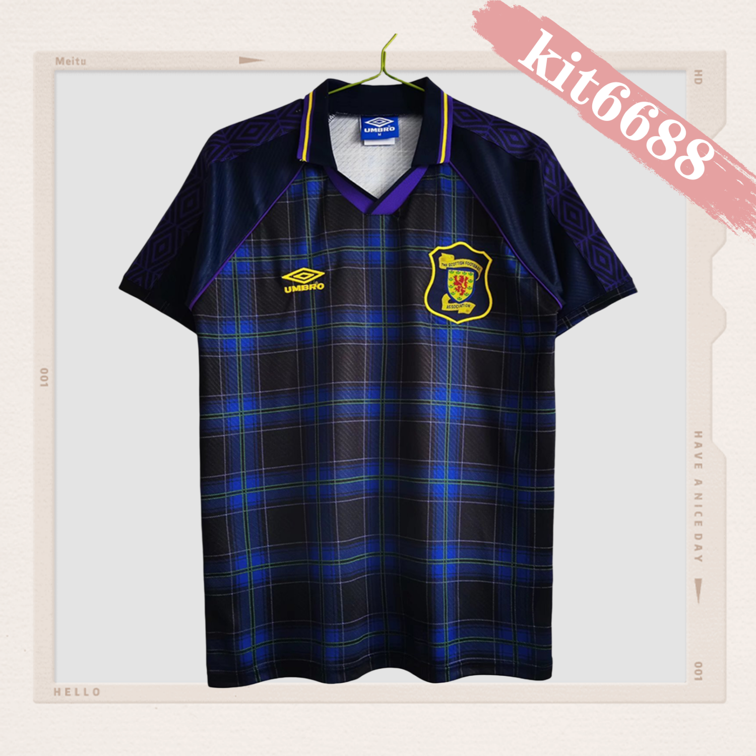 1994/1996 Scotland home football shirt（Retro）