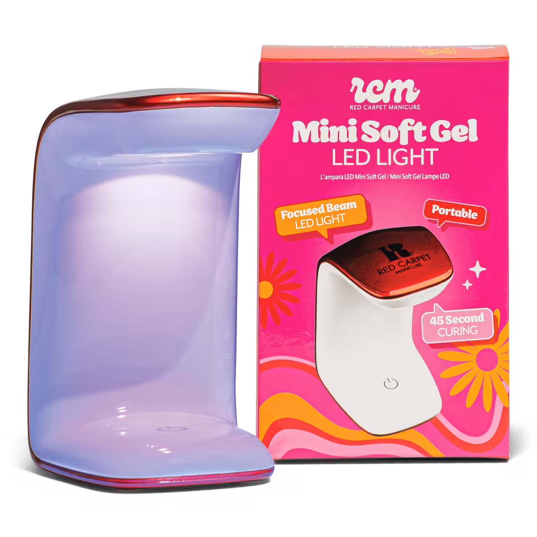 Red Carpet Manicure  Mini Soft Gel LED Curing Light