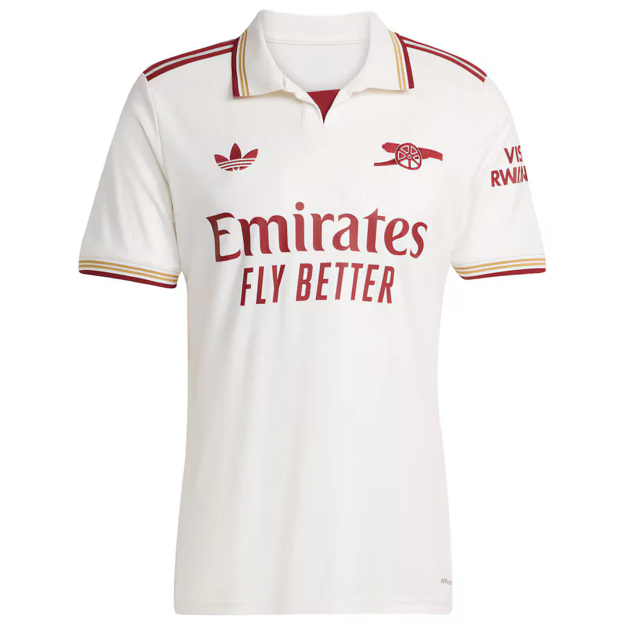 Arsenal Third Jersey Men 2025 2026 White