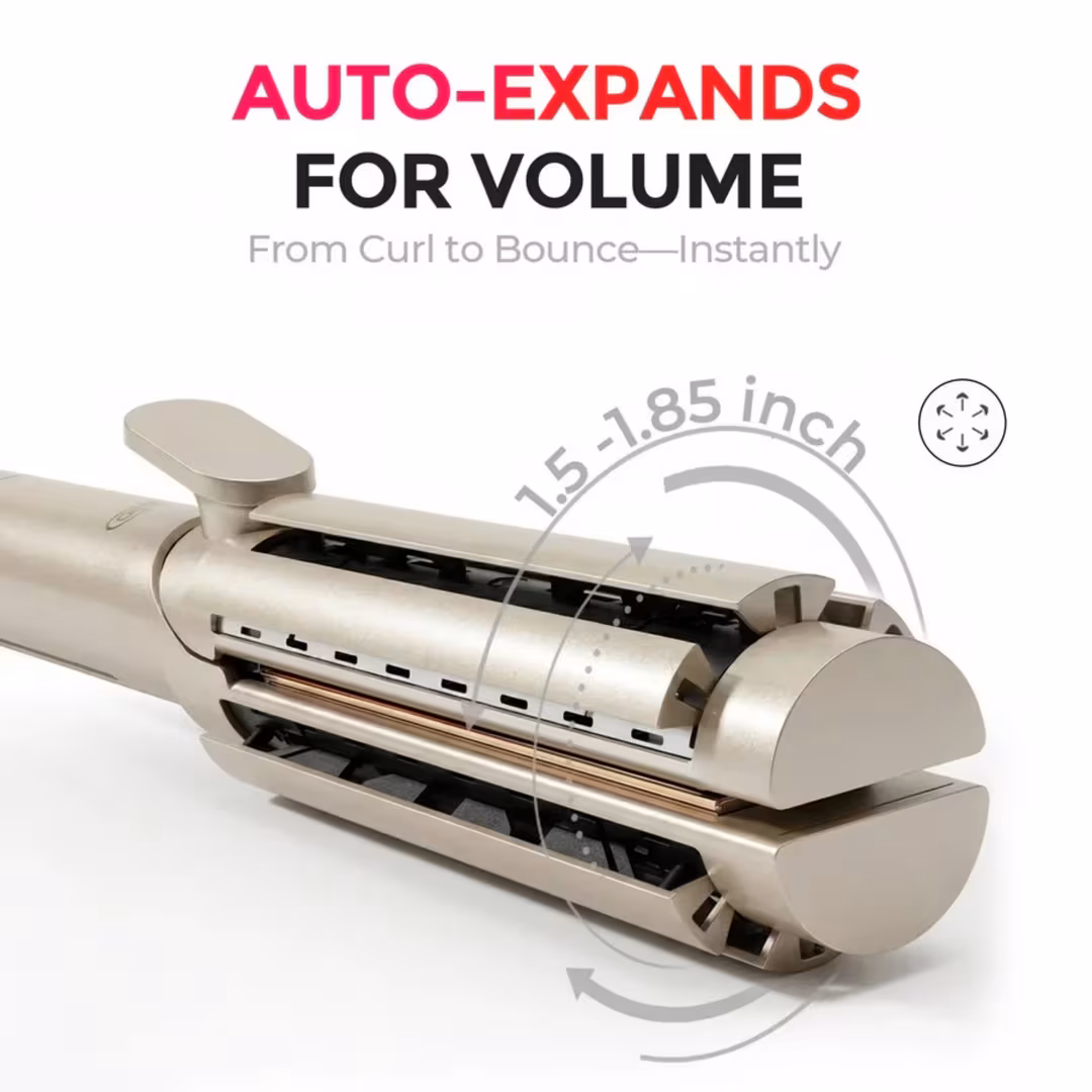 TYMO Beauty  2 in 1 Hair Curler and Straightener