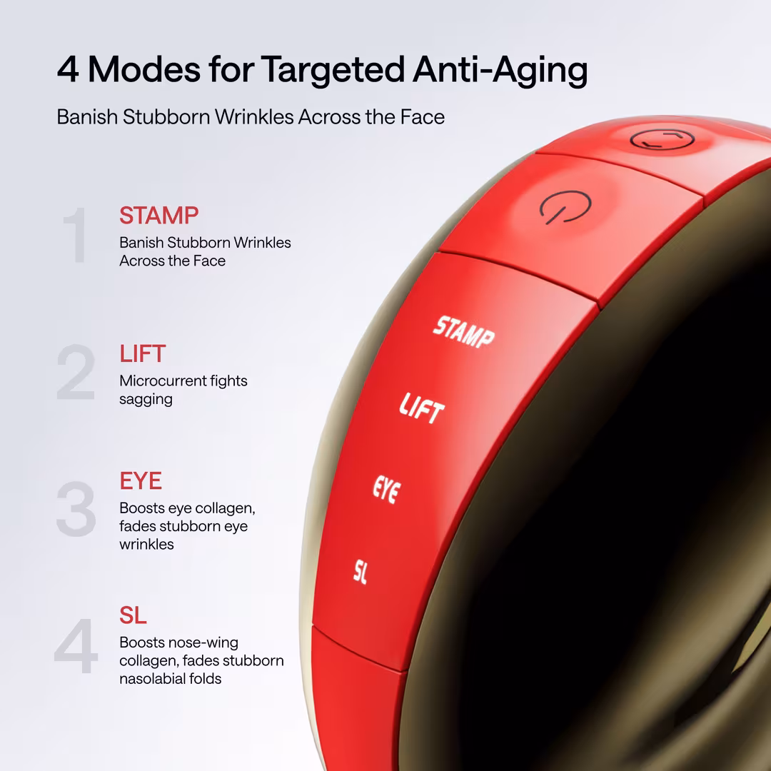 Ulike  JMOON Microcurrent & LED Facial Toning Device Set