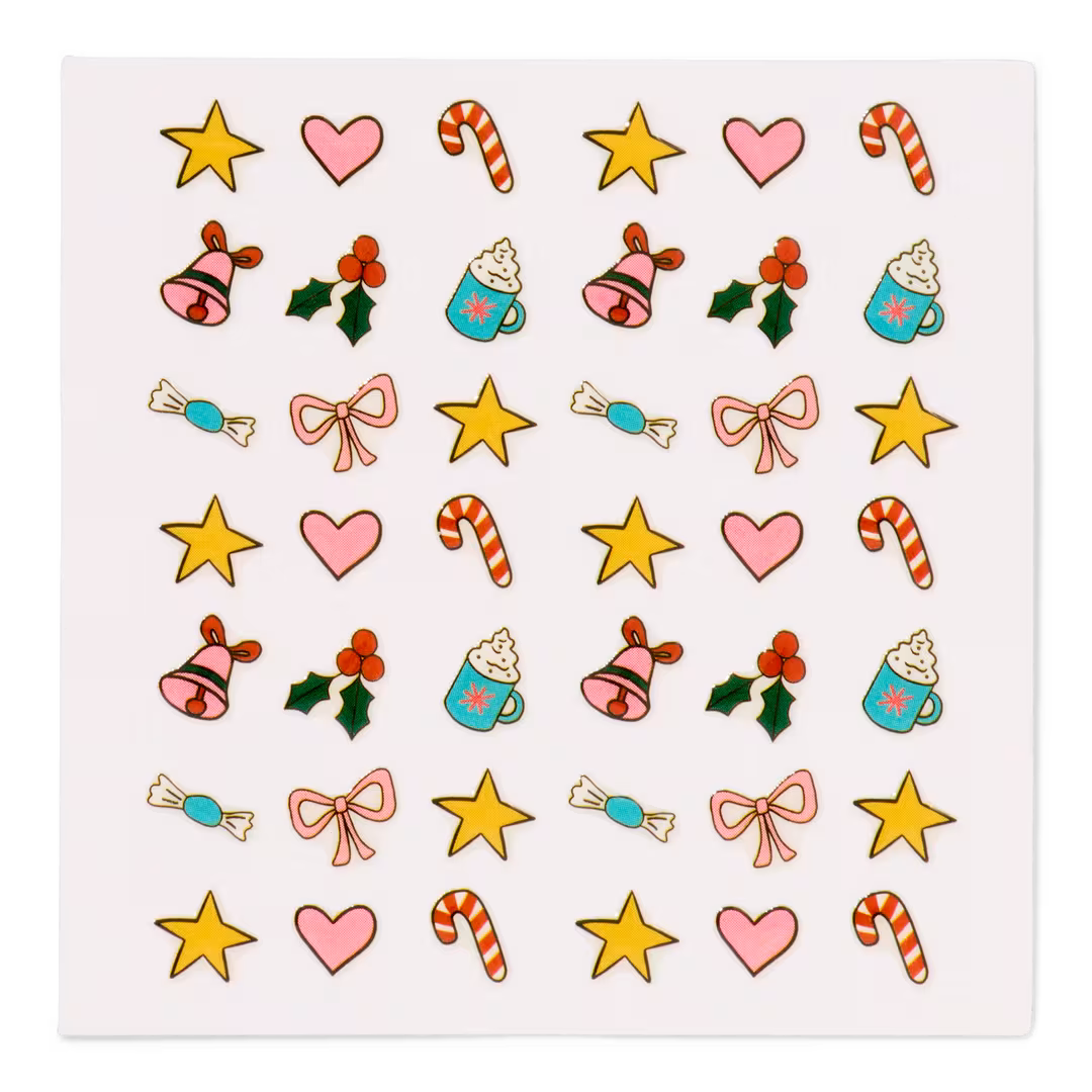 Sweet & Shimmer  Nail Art Stickers