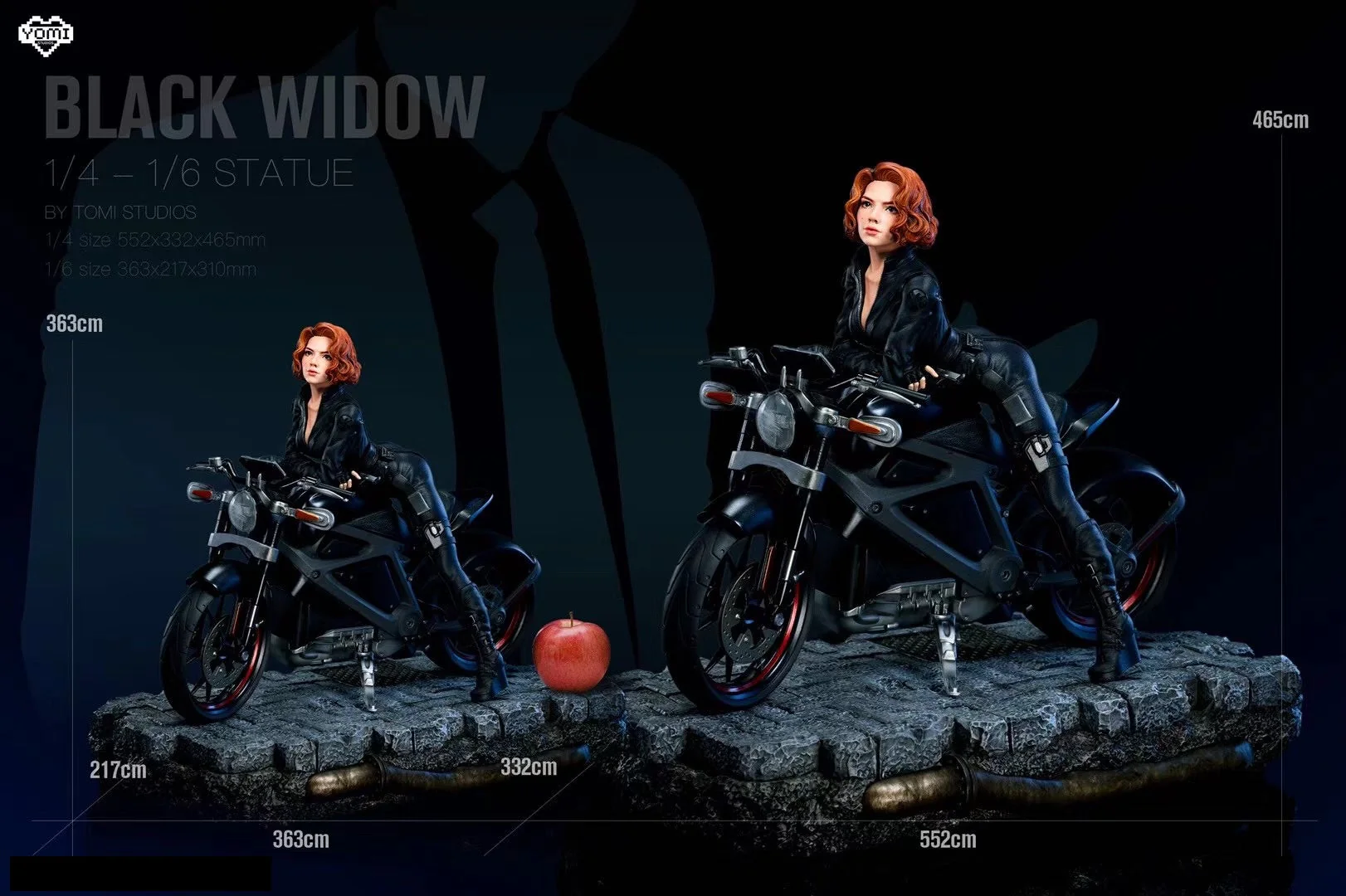 YOMI Studio - Black Widow | 黑寡妇