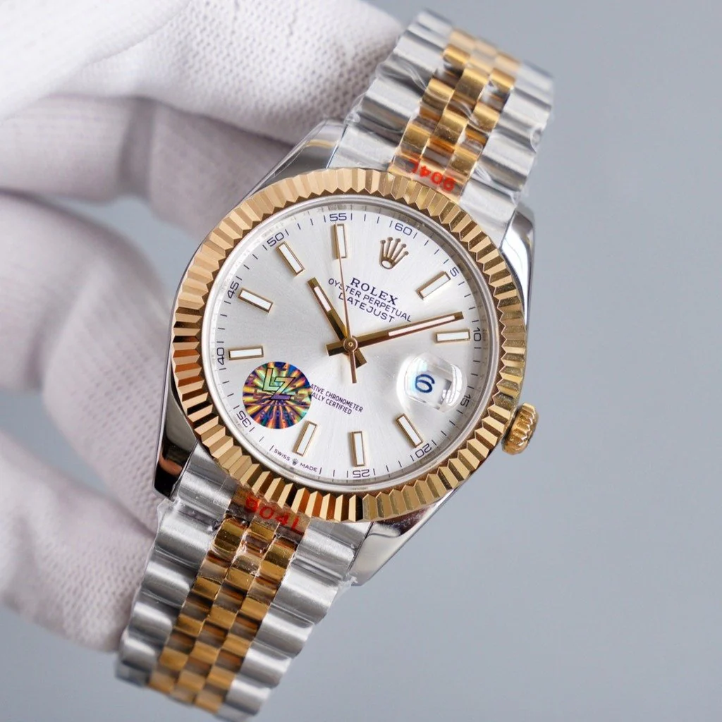 Rolex Watch DATEJUST 41MM TWO-TONE WHITE DIAL JUBILEE BRACELET